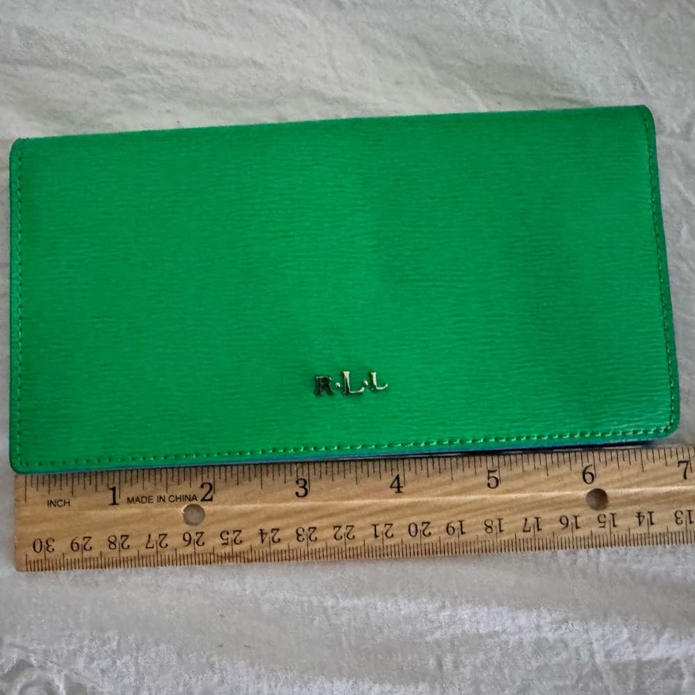 Lauren Ralph Lauren Emerald Green Wallet